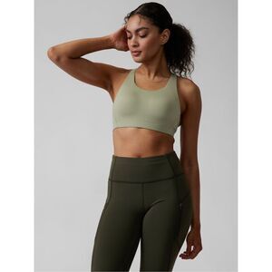 Athleta Women’s Advance Bra In Eucalyptus Olive Size 34C